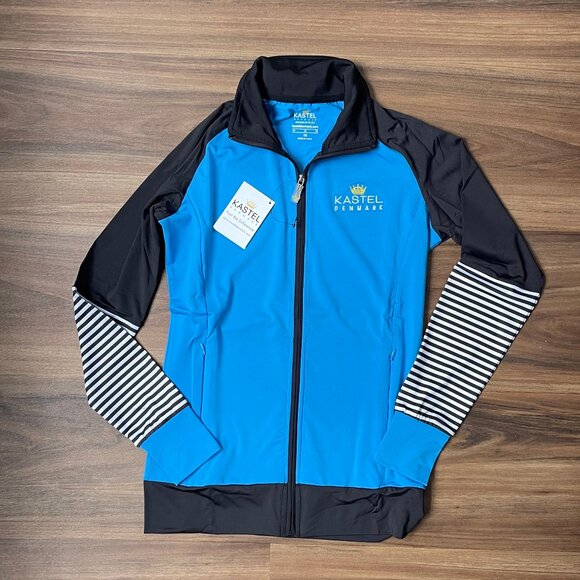 Kastel Denmark Zip Lightweight Jacket - Blue & Black - XS - Picture 1 of 3